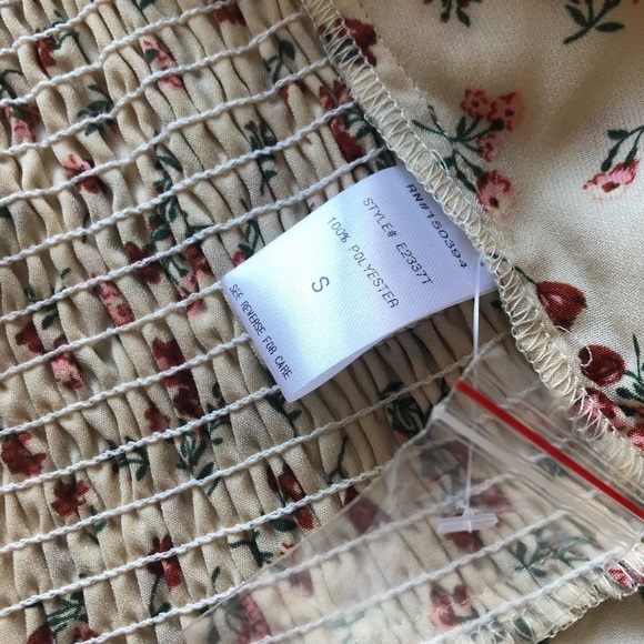 NWT $118 Senlis Renee Button Up Short Sleeve Top - Picture 9 of 9